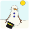Snowman Melting
